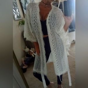 Lace  Robe (s/m) by Davids Bridal